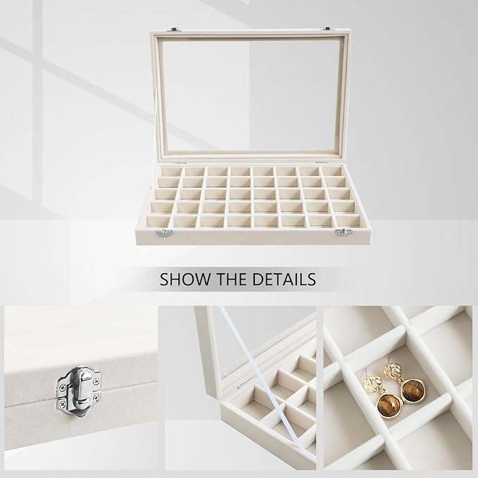 Wudygirl Large Jewelry Organizer Box - Image 5