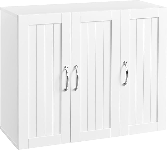 Yaheetech 3-Door Wall Mounted Bathroom Storage Cabinet, Laundry Room, a Roomy by Unknown