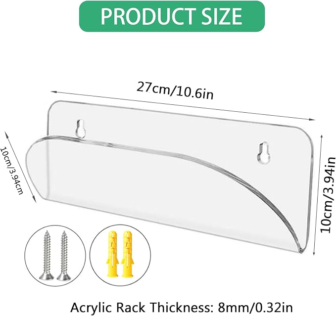 BiJun Skateboard Wall Mount Display Rack Skateboard Hanger Wall Mount Deck - Image 5