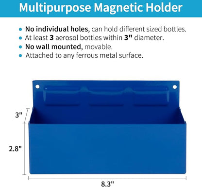 Magnetic Aerosol Spray Can Holder, Magnet Toolbox Bottle Holder, Tool Box - Image 2