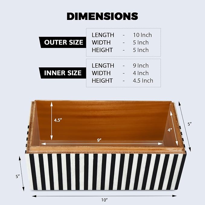 Handicrafts Home Large Decorative Storage Box - Image 2
