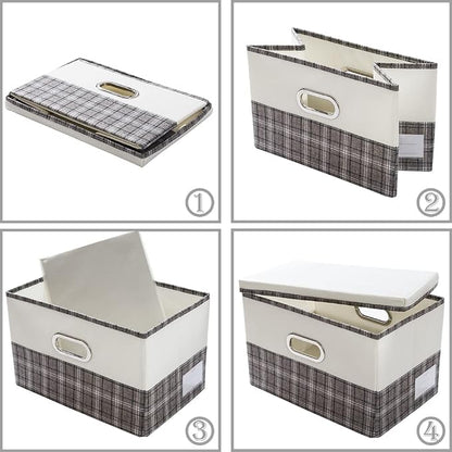 PRANDOM Large Collapsible Storage Bins - Image 4