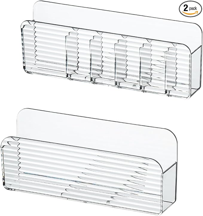 Bathroom Medicine Cabinet Organizer Set, Small Narrow Compact Shelves Holder by MORNITE