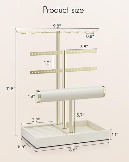 Vlando 3 Tier Jewelry Stand Organizer - Image 6