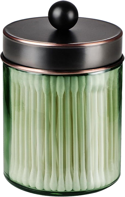 Amolliar Sage Green Apothecary Glass Jar by Amolliar
