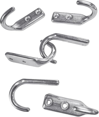 Heavy Duty Stainless Steel 316 Wall Hooks, Marine Grade Wall Hanger Key Hook - Image 7