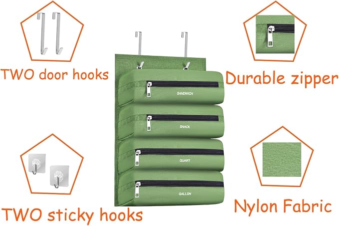 Zipper Bag Organizer Suitable for kitchen RV Campers - Image 2