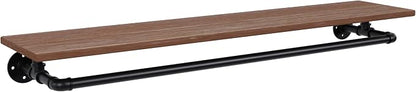 Clothes Rack 48in, Wall Mounted Garment Rack - Image 7