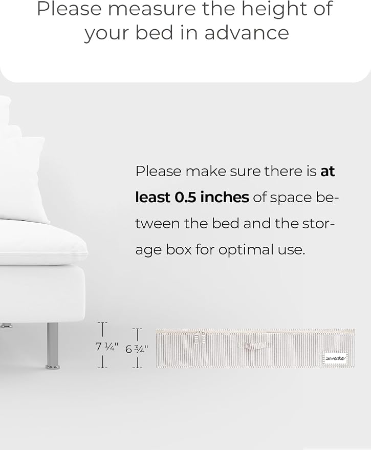 StorageWorks Extra Large Under Bed Storage Containers - Image 4