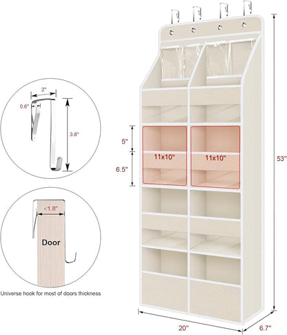 Univivi Upgraded Over Door Organizer - Image 3
