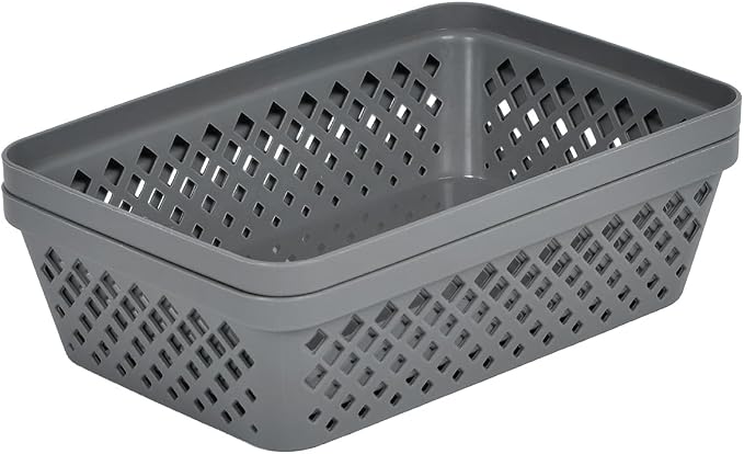Glad Plastic Storage Basket Set - Image 5