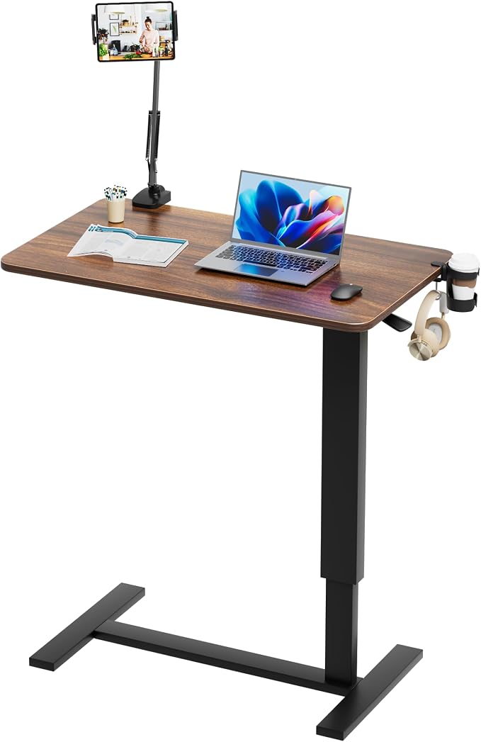 Adjustable Overbed Bedside Table by Corubak