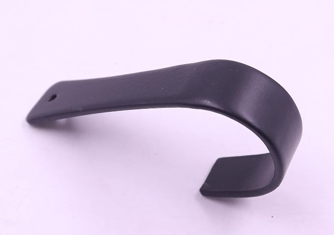 The Metal Magician Set of 4 Coat Hooks Wall Mounted Wrought Iron Hanger - Image 6