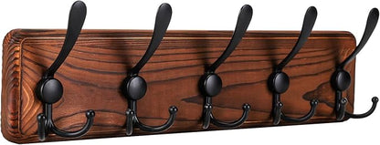 Kruodop Large Coat Rack Wall Mount Coat Hooks Coat Hanger by Kruodop