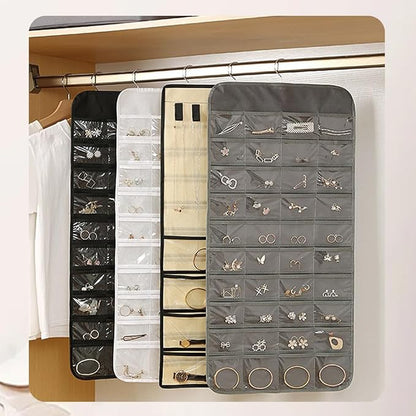 Hanging Jewelry Organizer Storage Earring Jewelry Storage Bag - Image 4
