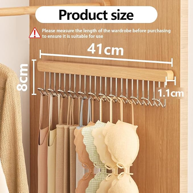 16.2 inch valet rods for closets, extendable and pull-out wardrobe pole for - Image 6