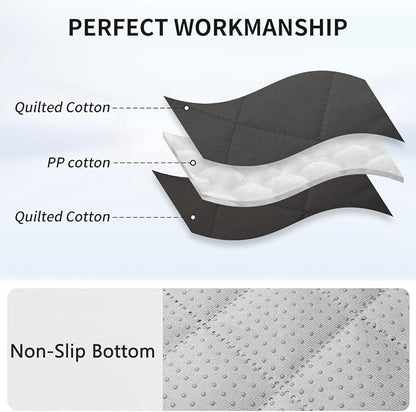 Sofa Armrest Organizer Non-Slip Arm Chair Bedside Caddy Storage Organizer - Image 4