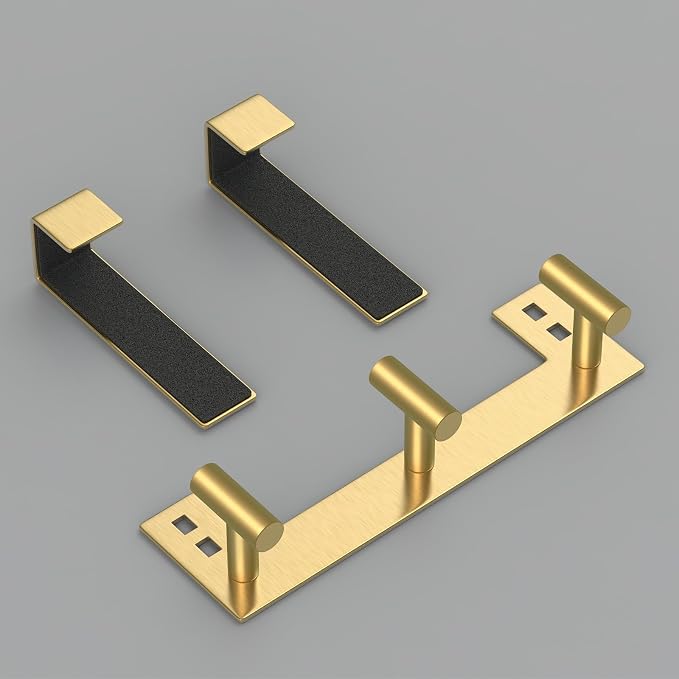 PMMASTO Over The Door Hooks, Fits 1-3/4" Thick Door No Drill Hooks - Image 5