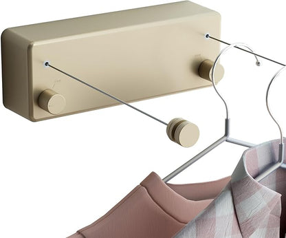 JOOM Retractable Clothesline Indoor Double Clothes Lines retracting | Heavy Duty by JOOM