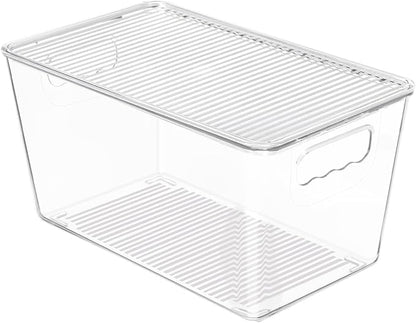 Vtopmart 1 Pack Clear Stackable Storage Bins by Vtopmart