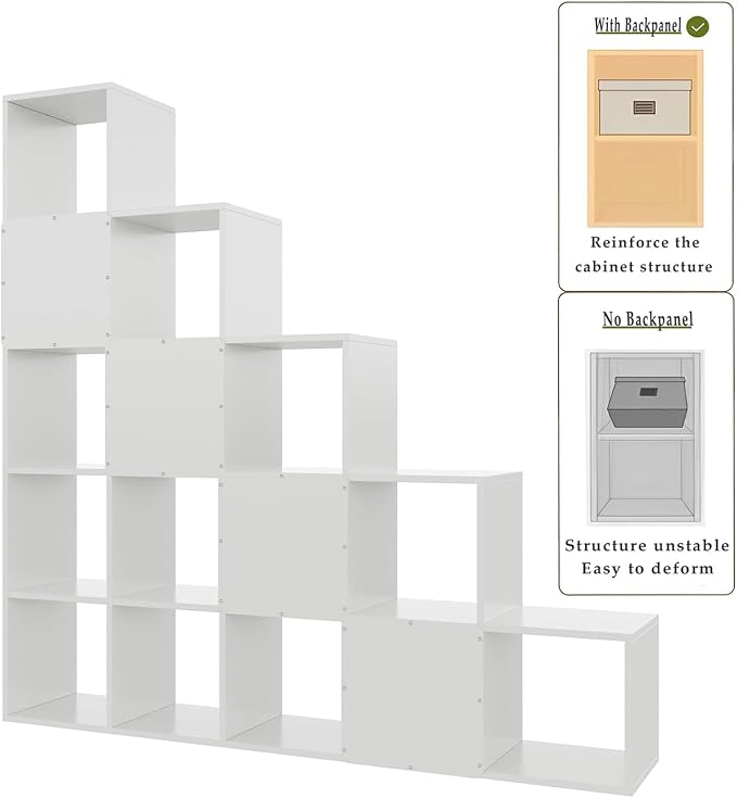 Ladder Cube Storage Bookcase - Image 8