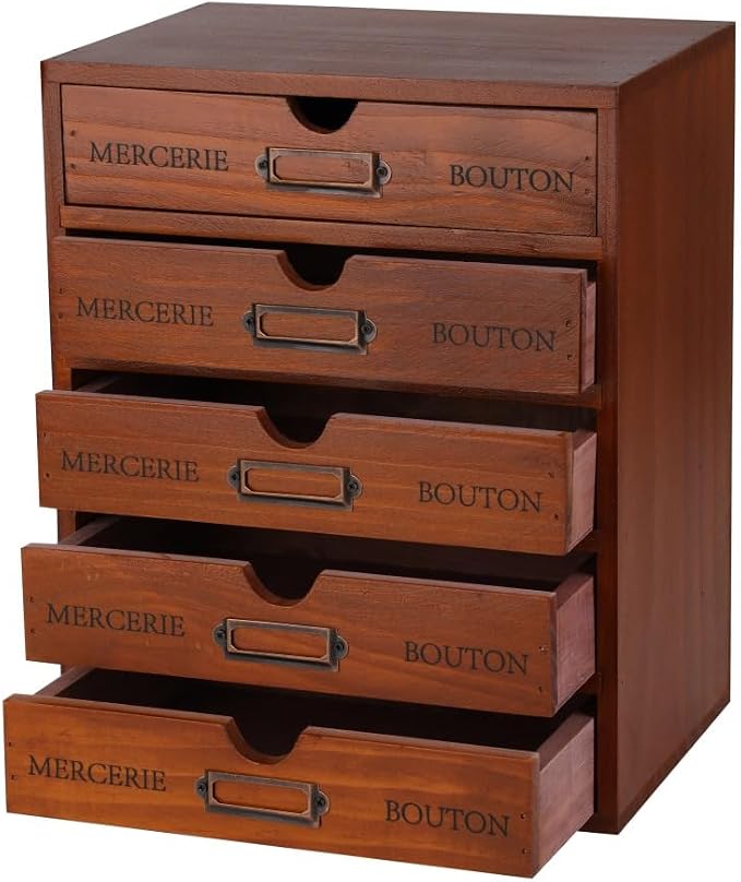 Small Wooden Drawers Wooden Box by Unknown