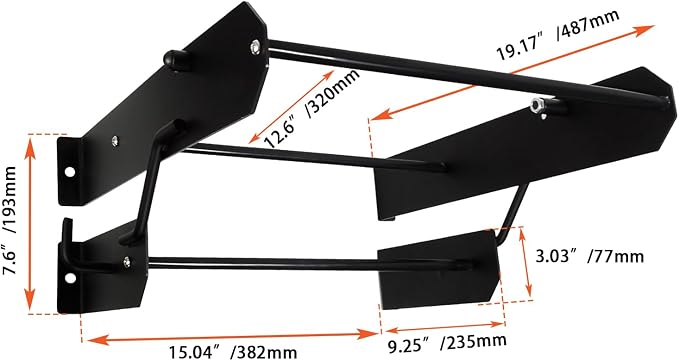 FOVPLUE Detach Depot Wall Storage Rack – Heavy-Duty Motorcycle Accessory - Image 5