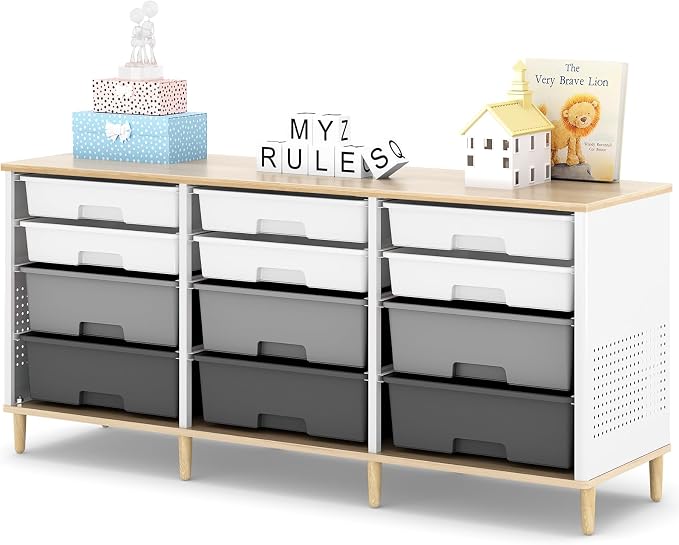 TOOLF 12 Drawers Storage Cabinet by TOOLF