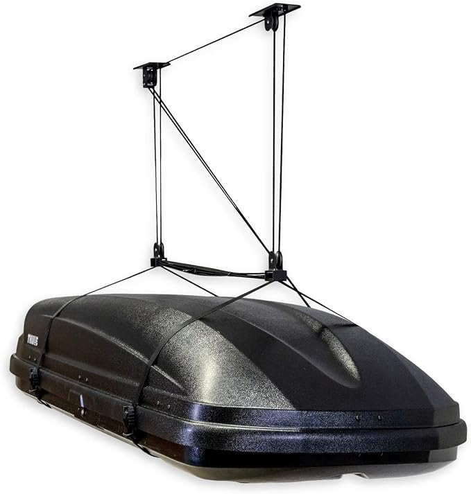 StoreYourBoard Cargo Box Pulley System – Heavy-Duty Garage Hoist Lift by StoreYourBoard