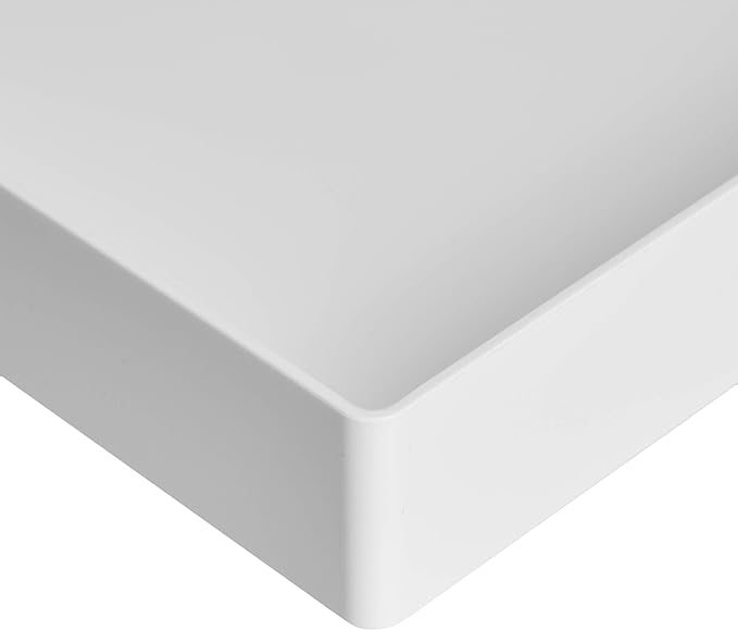 Amazon Basics Rectangular Plastic Desk Organizer, Letter Size Tray - Image 3