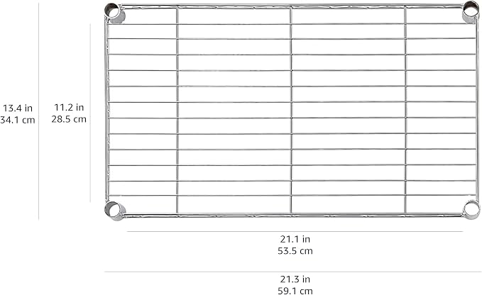 Amazon Basics 5-Shelf Adjustable, Storage Shelving Unit, Steel Organizer Wire - Image 6