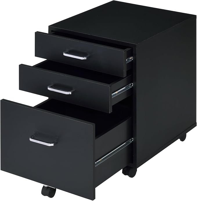 File Cabinet, 3 Drawers Filing Cabinet - Image 4