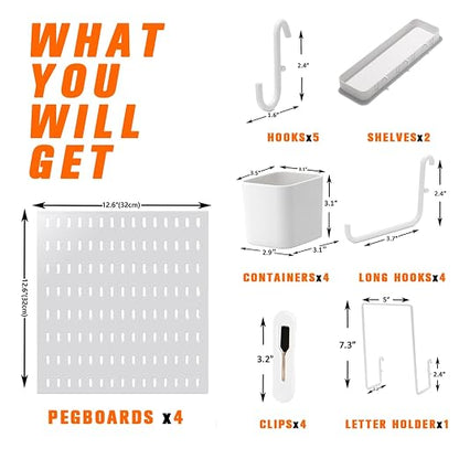 Peg Board Combination Kit, 4 Pegboards - Image 3