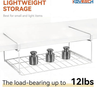 Under Shelf Basket, Space Saving Cabinet Organizers and Storage - Image 5