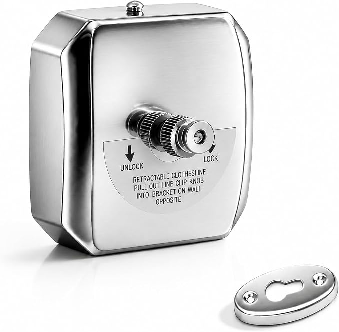 304 Stainless Steel Retractable Clothesline by SWETON