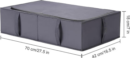 TYEERS Under Bed Storage Containers, Durable Fabric, Collapsible, Under Bed - Image 2