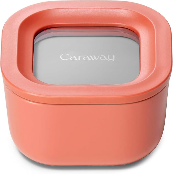 Caraway Mini Square Food Storage Container by Caraway