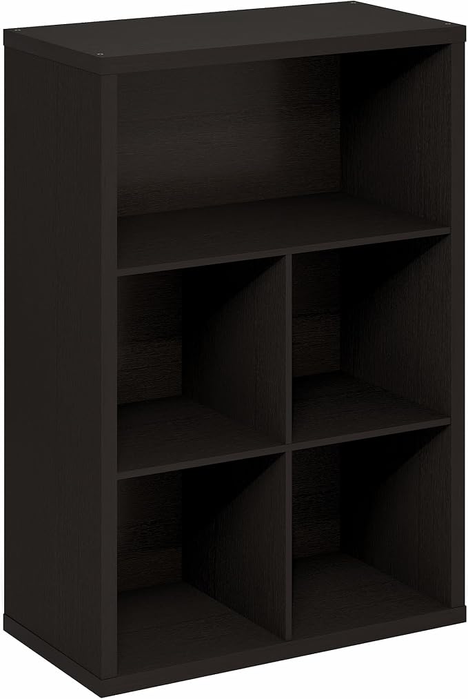 5-Cube Bookcase, Cube Storage Organizer Bookshelf, Book Shelf - Image 4