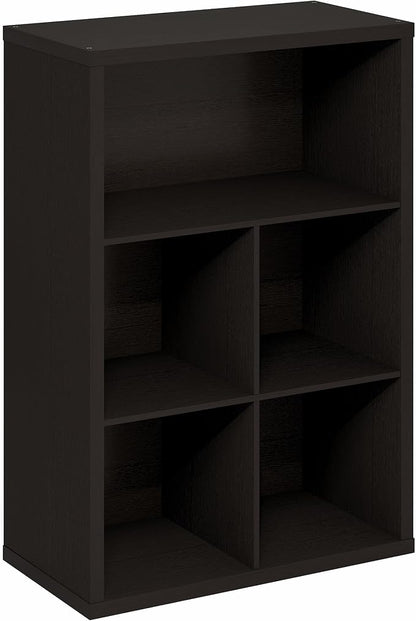 5-Cube Bookcase, Cube Storage Organizer Bookshelf, Book Shelf - Image 4