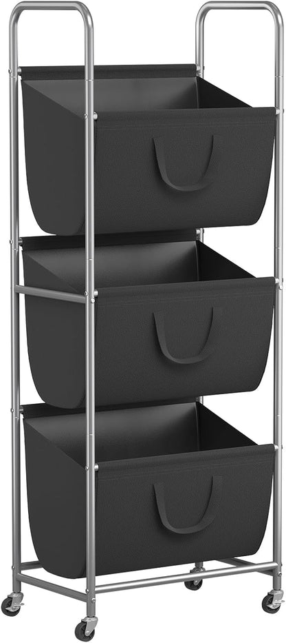 ELYKEN 120L Vertical Rolling Laundry Hamper by ELYKEN