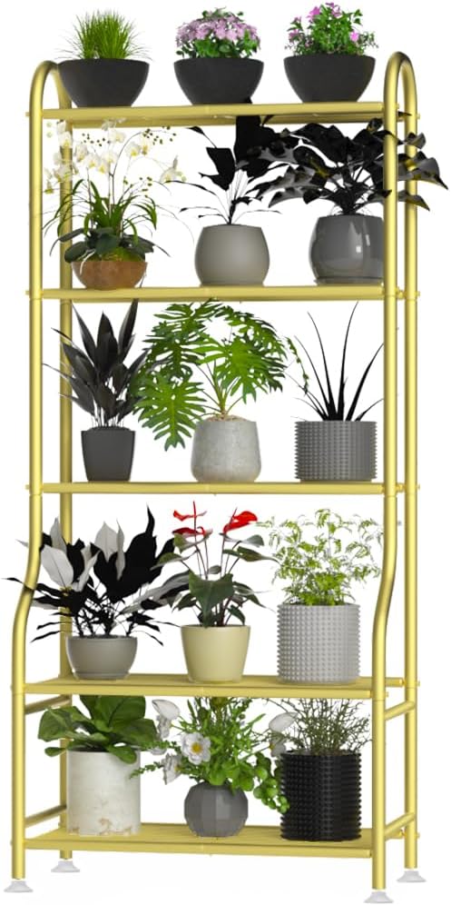 5-Tier Metal Plant Stand by Yutrchey
