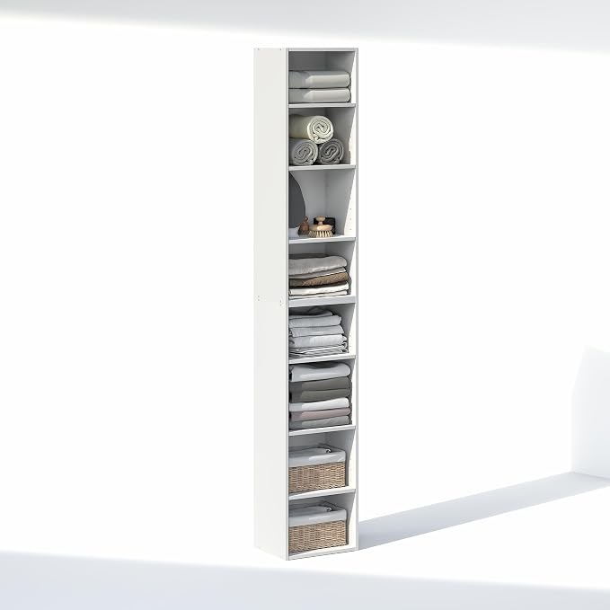 Furinno PASIR 8-Tier Closet Organizers and Storage, Open Shelf, Storage - Image 4