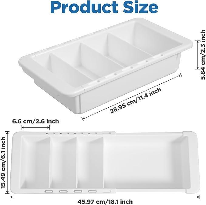 2pcs Expandable Drawer Organizer - Image 2
