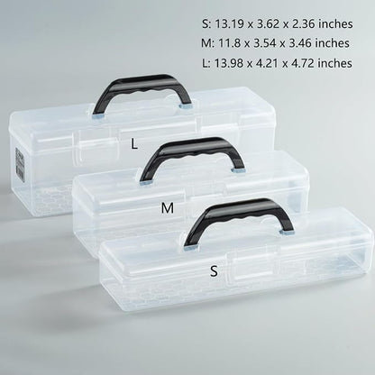 Plastic Storage Container with Lid, Small Storage Bin - Image 7
