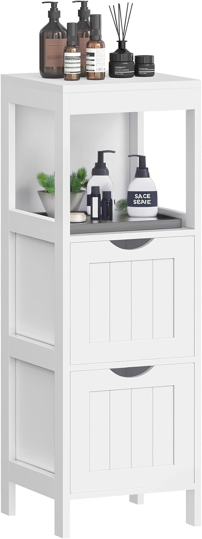 VASAGLE Storage Cabinet, Storage Organizer Rack Stand by Unknown