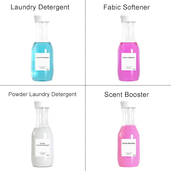 54 OZ Laundry Detergent Dispenser, Laundry Soap Dispenser, Liquid Laundry - Image 3