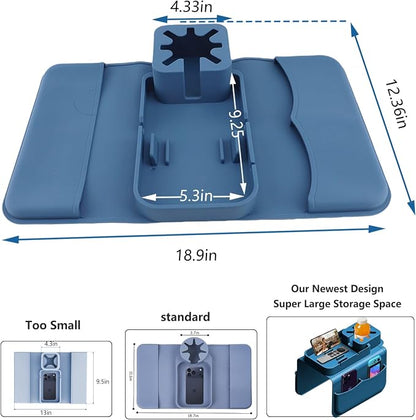 Silicone Couch Cup Holder Tray - Image 5