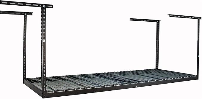 MonsterRax Overhead Garage Storage Racks 3x8’ Ceiling Mounted Shelving by MonsterRAXStorageSolutions