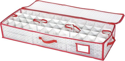 Sattiyrch Plastic Christmas Ornament Storage Box - Image 7
