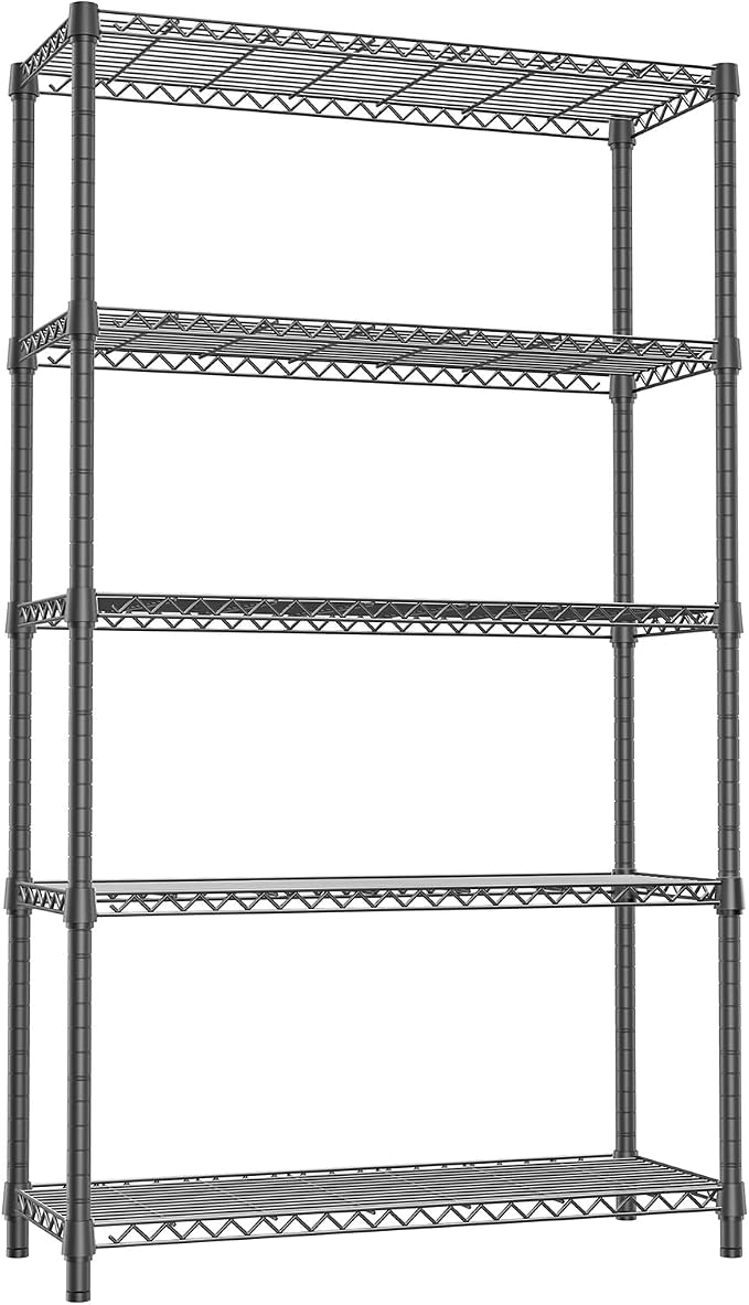 Heavy Duty Wire Rack Shelf, Metal Storage Shelving - Image 4